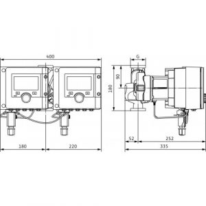 Циркуляционный насос с мокрым ротором Wilo Stratos MAXO 30/0,5-6 PN10 2164573_2