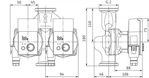 Насос Wilo YONOS PICO-D 30/1-8 4230949_2