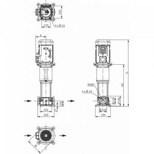 Насос Wilo Helix V3604-4/16/E/S/400-50-FF240 4183407_3