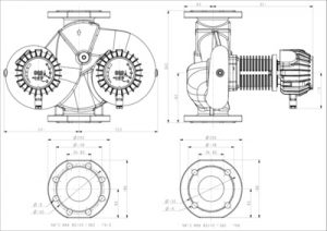 Насос циркуляционный NMTD MAX 80/40 F360 (PN10) 979524792_3