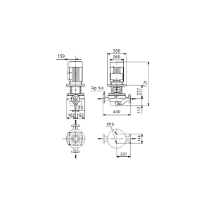Центробежный одноступенчатый насос Grundfos TP 50-420/2 98742869_2