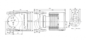 Циркуляционный насос с мокрым ротором Grundfos MAGNA 1 50-150 F 99221337 99221337_4