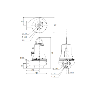 Погружной дренажный насос Grundfos SL1.80.80.22.4.50D.C 98624251_4