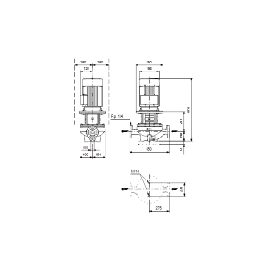 Центробежный одноступенчатый насос Grundfos TP 100-110/4 96109304_3