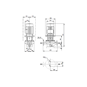 Центробежный одноступенчатый насос Grundfos TP 65-110/4 96087442_4