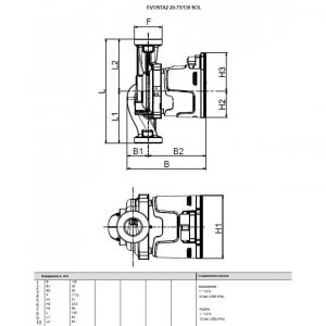 Насос циркуляционный бытовой DAB EVOSTA2 20-75/130 SOL 60188404_2