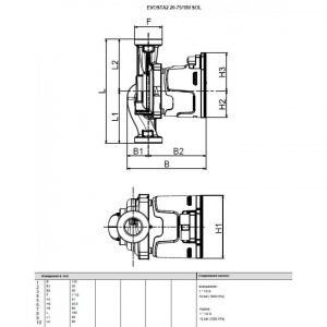 Насос циркуляционный бытовой DAB EVOSTA2 20-75/180 SOL 60188405_2