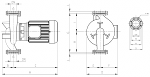 Насос Ebara LPC4/I 40-250/1,1 IE3 2061100404I_3