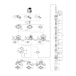 Центробежный вертикальный многоступенчатый насос Grundfos CR 5-10 96516993B 96516993_5