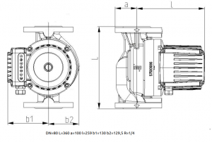 Насос ImpPumps GHNbasic II 80-120 F (PN10) 979524472_3